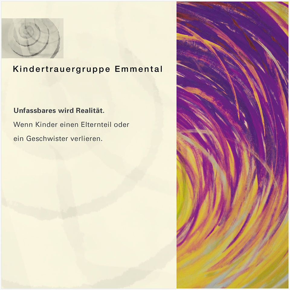 Vorderseite-Kindertrauergruppe